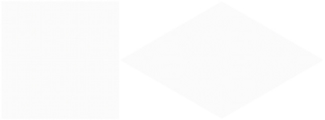 Vector illustration of isometric grid background. Simple rhombus graph paper template