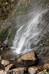Waterfall in the mountains