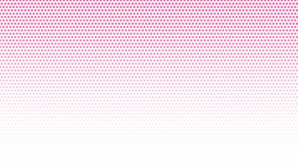 White and pink pop art background in vitange comic style with halftone dots, vector illustration template for your design