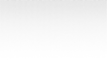 White and grey retro comic pop art background with haftone dots design. Vector clear template for banner or comic book design, etc