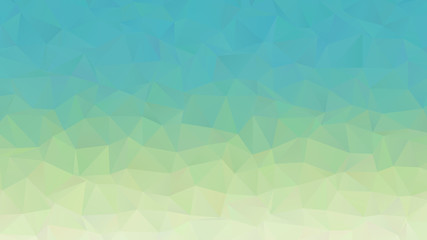 Green abstract low poly backgound for modern design, vector illustration template