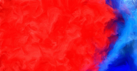 Fototapeta premium Oil pastel drawing. Abstract color background. Fine art print. Impressionism style abstraction. Modern surrealism painting. Good as wall decor poster. Stock. Idea for card, flyer or textile template.