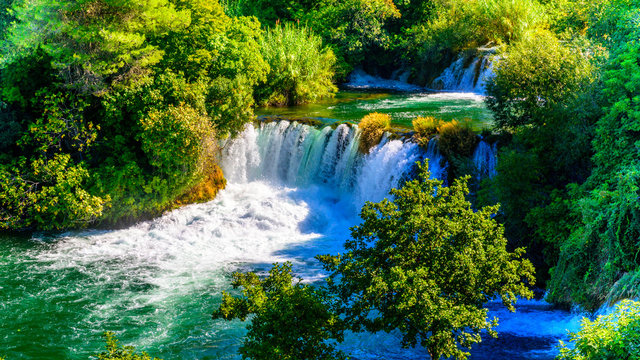 Krka Wasserf&auml;lle