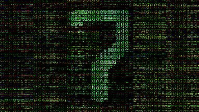 numbers code information counting digital