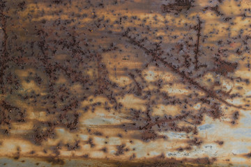 Texture of rusty metal. Steel old scratched surface.