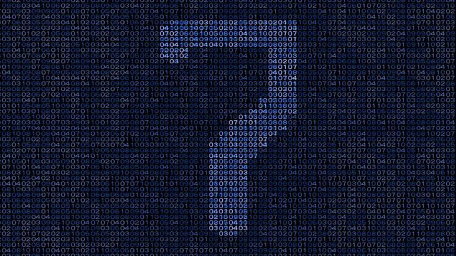 numbers code information counting digital