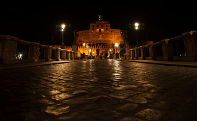 Fototapeta na wymiar Sant'Angelo Castle