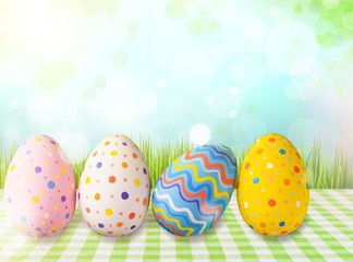 Easter eggs painted.