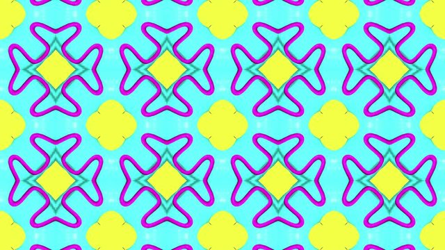 Abstract pastel colored kaleidoscope or mandala.