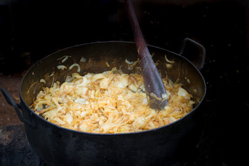 food to the plow disk typical of Argentine gastronomy