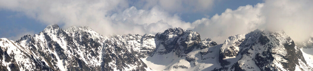 Winter Tatras in Eastern Europe
