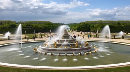 Fountain palace of Versailles