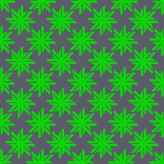 Green pattern on dark background. Seamless pattern. Abstract.