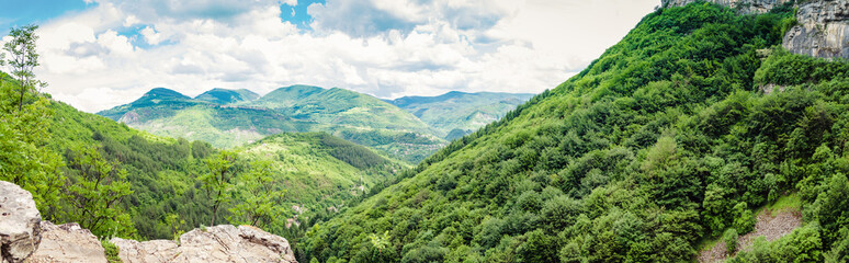 Fototapeta na wymiar Vazov trail, Balkan Mountains, Bulgaria