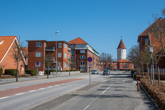 Town of Ringsted in Denmark