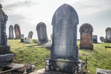 Fototapeta premium Historic Cemetery in South Wales, UK