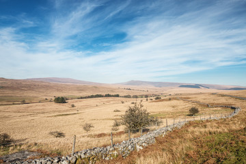 Brecon Beacons National Park in Wales, UK