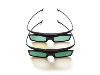 Two 3d glasses for TV