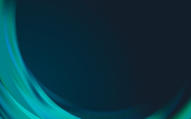 Obraz premium Light wave border background