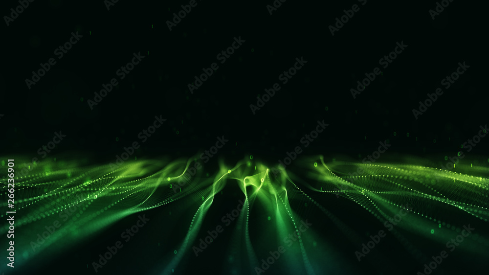 Poster technology plexus network background.