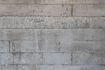 Closeup image of concrete wall texture and detail background