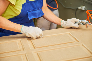 wood door milling, interior doors production