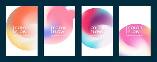 Abstract color covers