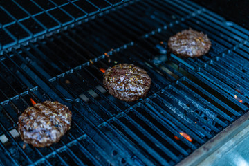 Cooking Burgers