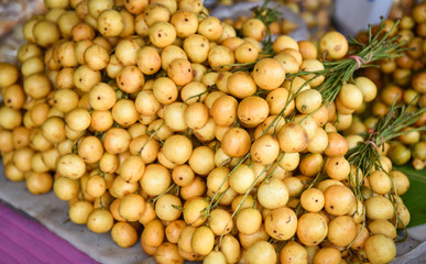 Rambeh fruit - rambi for sale in the local market asia