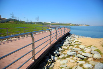 Boyukshor Lake in Baku Azerbaijan
