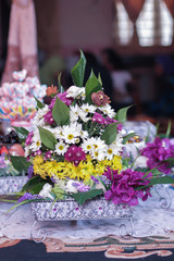 Hantaran, Malay Wedding gift between Bride and Groom during engagement and wedding event. A traditional islamic cultural of Malay in Malaysia