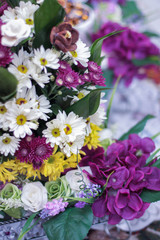 Obraz na płótnie Canvas Wedding flower bouquet for wedding occasion.