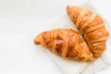 croissants on white floor