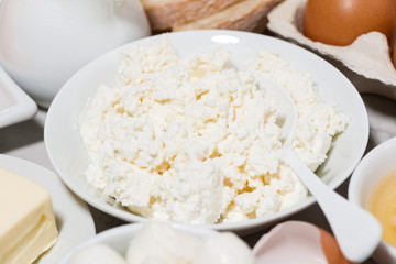 fresh organic dairy products