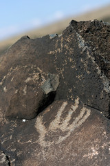Petroglyphs in Albuquerque, New Mexico 