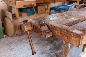 ancient workbench