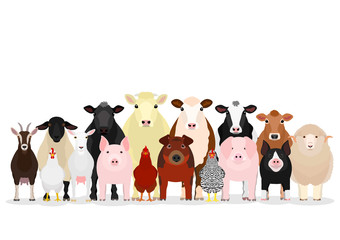 various livestock group