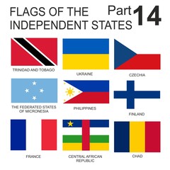 Flags of the independent states 14