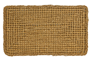 sisal Mat on white