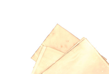 old paper sheet on for background texture