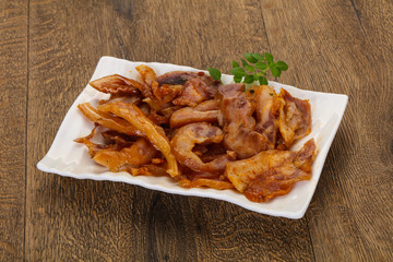 Pork ear snack
