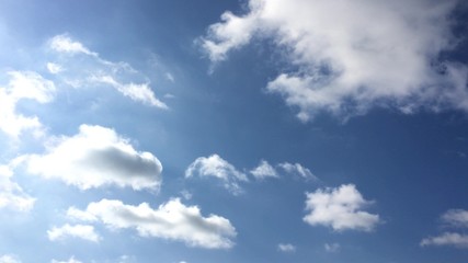 beautiful clouds with blue sky background. Sky with clouds weather nature cloud blue. Blue sky with clouds and sun