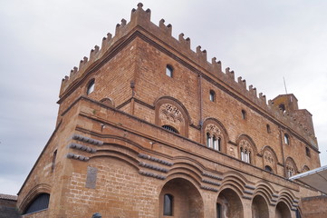 Fototapeta na wymiar Popolo Palace, Orvieto, Italy