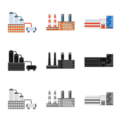 Obraz premium Vector design of production and structure sign. Set of production and technology vector icon for stock.