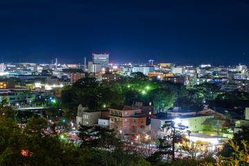 和歌山市 夜景（和歌山城公園から）
