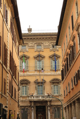 Fototapeta premium Palazzo Madama, sede del Senato, Roma