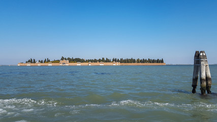 Venice cemetary at saint Michael island,2019 ,Italy