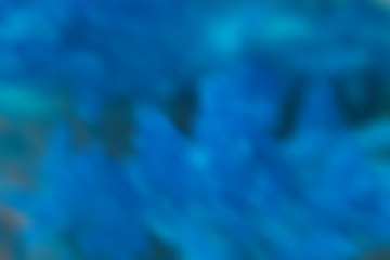 Blurred background with different shades of blue