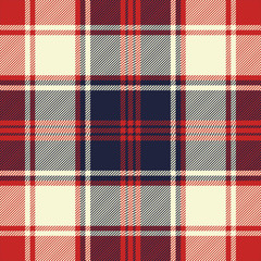 Plaid check diagonal fabric texture seamless pattern