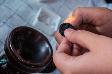 Lightning the ortodox cresset